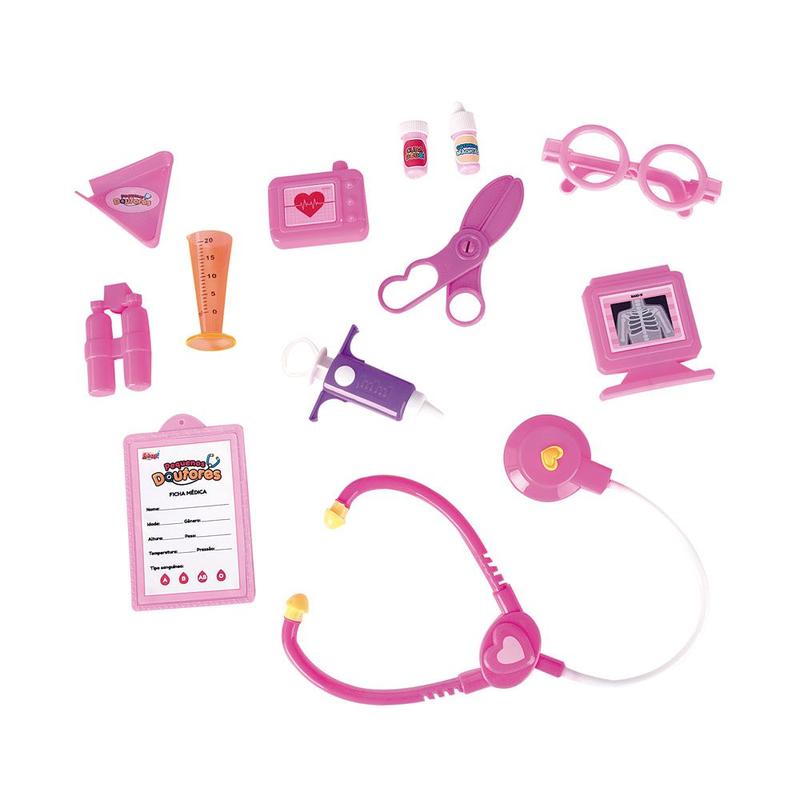 Maleta Kit Médico Pequenos Doutores - ZOOP TOYS - Kit Médico